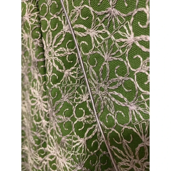 Nanette Lepore Green Floral Blazer - Picture 7 of 15